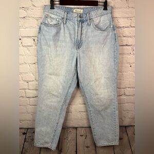 Madewell‎ Women's The Curvy Perfect Vintage Jean Light Wash High Rise Size P31